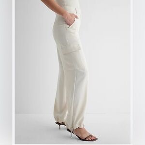 Express convertible hem cargo trouser pant Sz OS